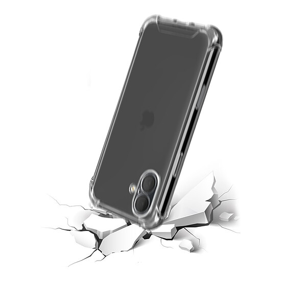 Coque et housse Akashi Coque TPU Angles Renforcés (transparent) - Apple iPhone 16 Plus - Autre vue