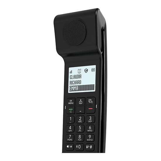 Téléphone fixe sans fil Alcatel ePure - Combiné supplémentaire Noir - Autre vue