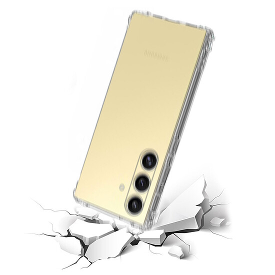 Coque et housse Akashi Coque TPU Angles Renforcés (transparent) - Samsung Galaxy S24 FE - Autre vue