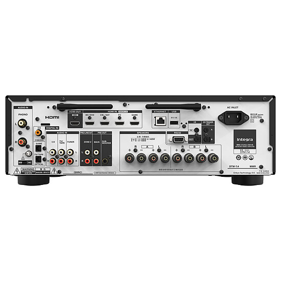 Ampli HiFi Stéréo Integra DTM-7.4 Noir - Autre vue