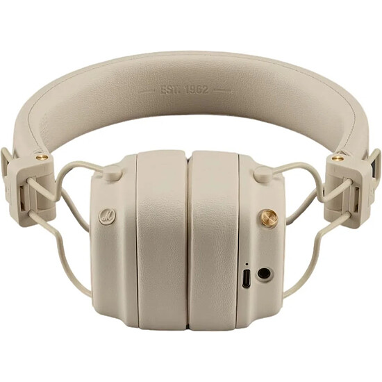 Casque Audio Marshall Major V Crème - Autre vue