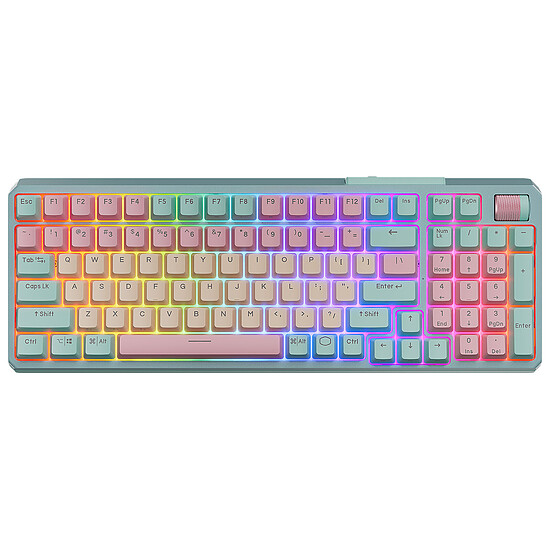 Clavier PC Cooler Master MK770 - Kailh Box V2 Red - Macaron - Autre vue