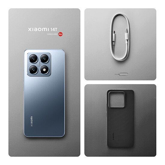 Smartphone reconditionné Xiaomi 14T 5G (Noir) - 256 Go · Reconditionné - Autre vue