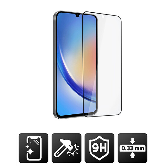Protection d'écran Akashi Film Verre Trempé Premium - Samsung  Galaxy A16 4G / A16 5G - Autre vue
