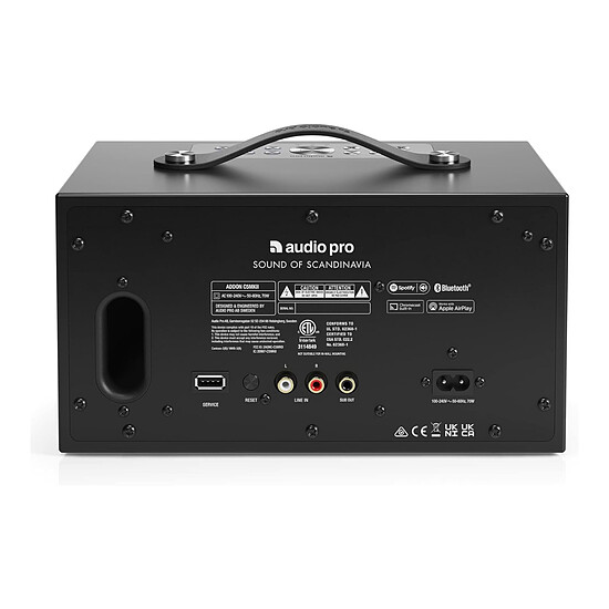 Enceinte sans fil Audio Pro C5 MKII Noir - Enceinte compacte - Autre vue