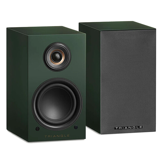 Enceintes HiFi / Home-Cinéma Triangle Elara LN01A (la paire) - Vert forêt - Autre vue