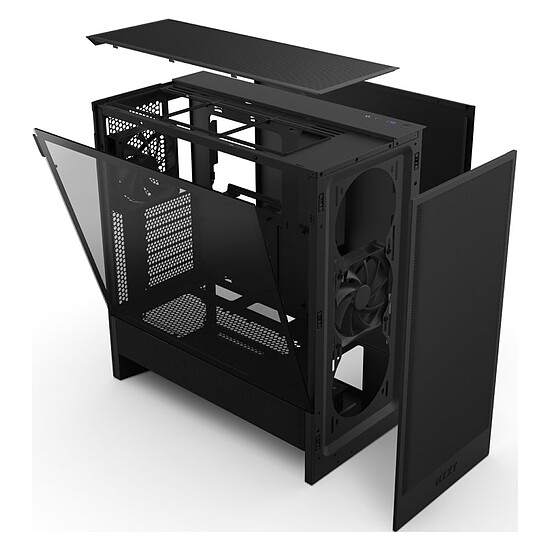Boîtier PC NZXT H5 Flow - Noir (2024) - Autre vue