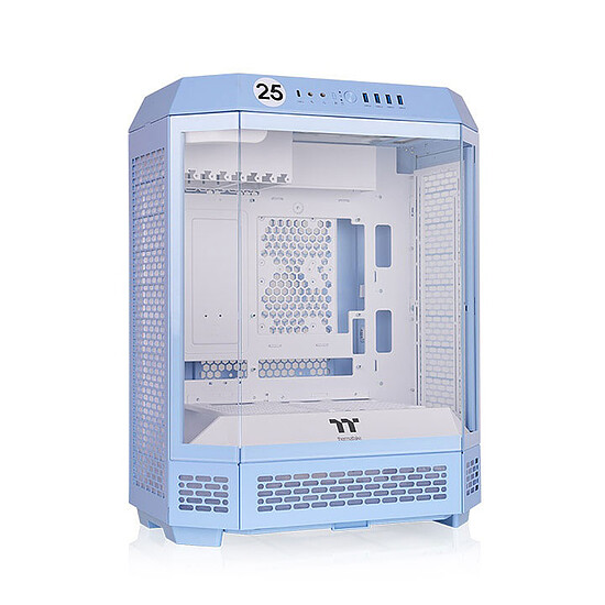 Boîtier PC Thermaltake The Tower 600 - Bleu hortensia - Autre vue