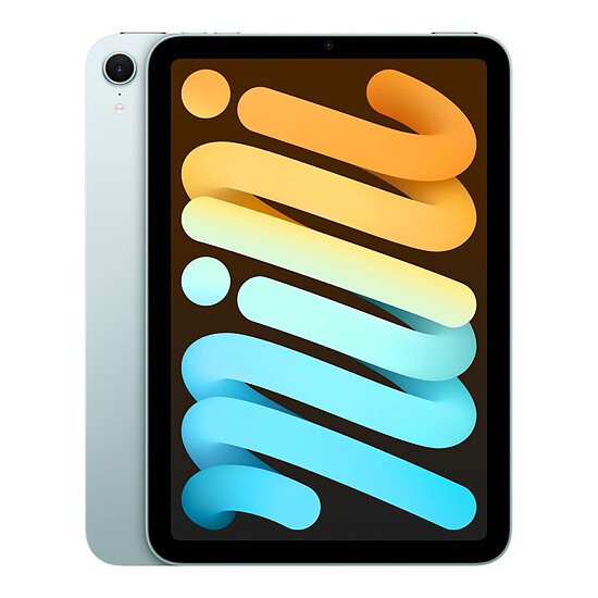 Tablette Apple iPad mini (2024) Wi-Fi + Cellular - 256 Go - Bleu - Autre vue
