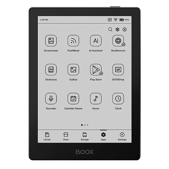 Liseuse numérique Boox Go 6" - Noir  - Autre vue