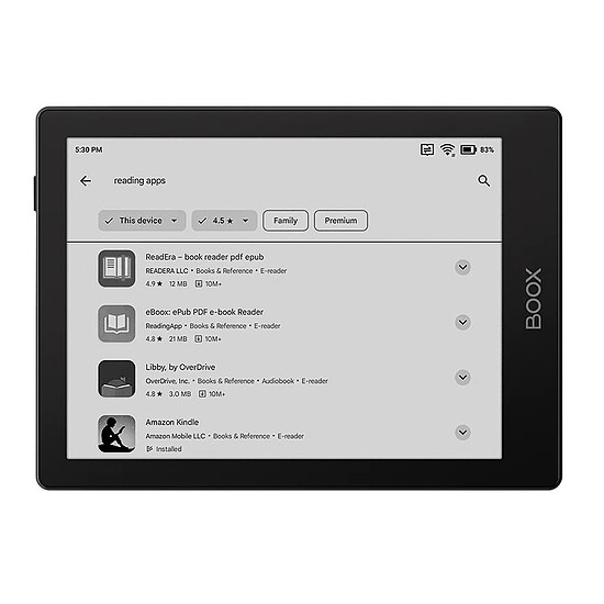 Liseuse numérique Boox Go 6" - Noir  - Autre vue