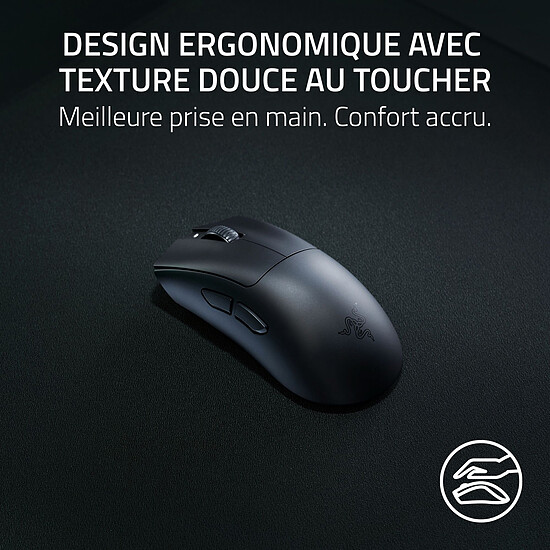 Souris PC Razer DeathAdder V3 HyperSpeed - Noir - Autre vue