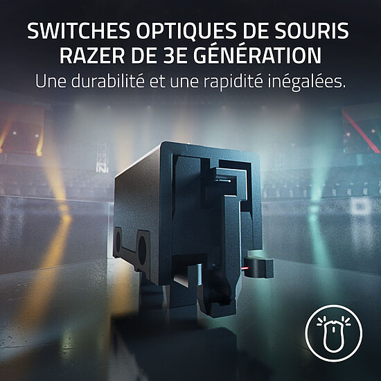 Souris PC Razer DeathAdder V3 HyperSpeed - Noir - Autre vue