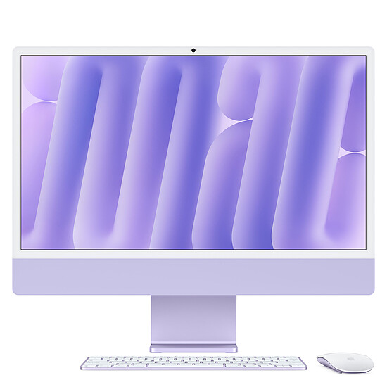 Mac et iMac Apple iMac (2024) 24" 24 Go / 1 To Mauve (Z1K7-1TB-MKPN) - Autre vue