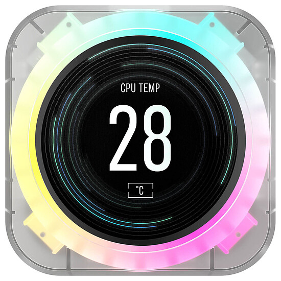 Watercooling Custom Corsair Kit de mise à niveau pour ELITE LCD Display - Transparent