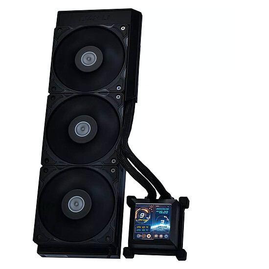 Watercooling AIO Lian Li Hydroshift LCD 360S - Noir - Autre vue