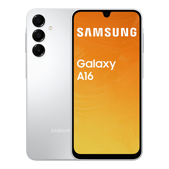 Smartphone Samsung Galaxy A16 4G (Gris) - 128 Go - 4 Go - Autre vue