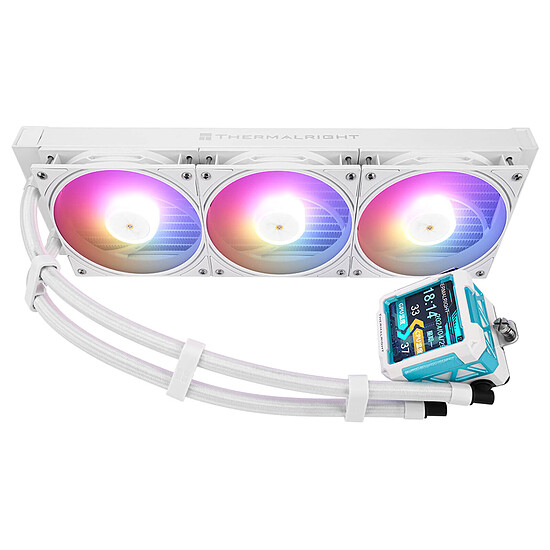 Watercooling AIO Thermalright Frozen Warframe PRO 360 ARGB - Blanc - Autre vue