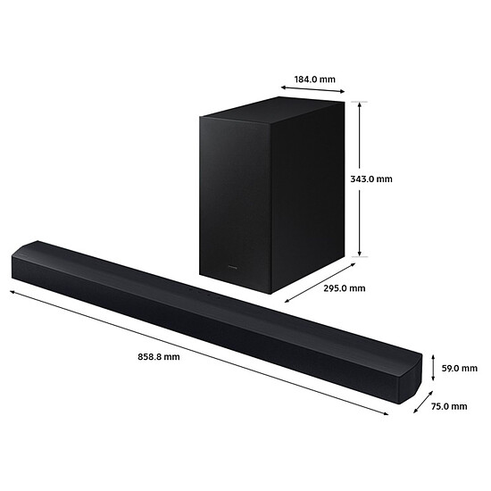 Barre de son Samsung HW-C450 - Autre vue