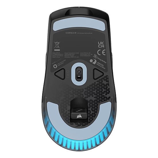 Souris PC Corsair M75 Wireless - Noir - Autre vue