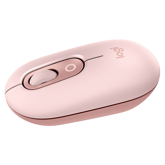 Souris PC Logitech POP Mouse - Rose - Autre vue