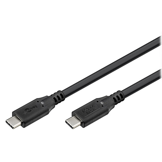 Câble USB Goobay Câble USB4 Type C (M/M) - Power Delivery - 1.5 m - Autre vue