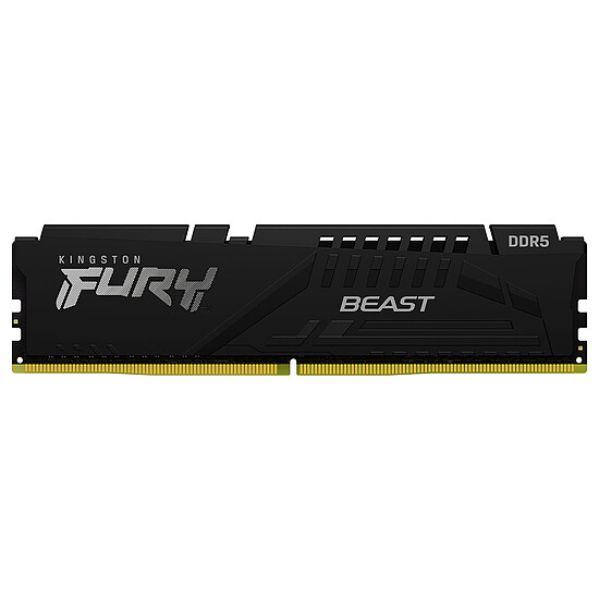 Mémoire RAM Kingston Fury Beast - 1 x 16 Go (16 Go) - DDR5 6000 MHz - CL30 - Autre vue