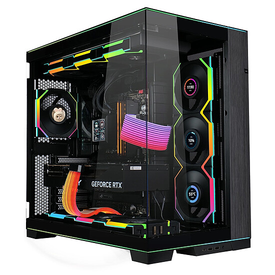 Câble d'alimentation Lian Li Adressable RGB Strimer Wireless GPU 2x8-PIN - Autre vue