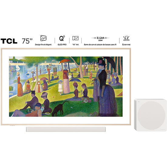 TV TCL 75A300 Pro - TV 4K UHD HDR - 189 cm - Autre vue