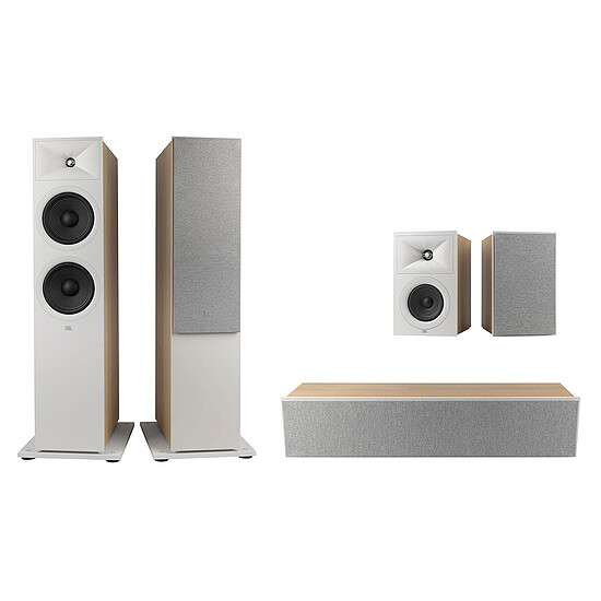 Ensemble Home-Cinéma JBL MA7100HP Blanc + Pack Stage V2 280F Latte 5.0 - Autre vue
