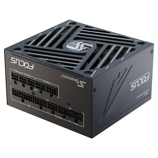 Alimentation PC Seasonic FOCUS GX-750 ATX 3 (2024) - Noir - Autre vue
