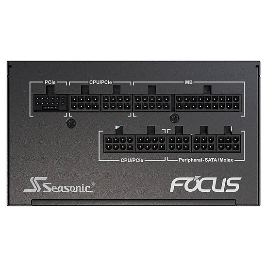 Alimentation PC Seasonic FOCUS GX-750 ATX 3 (2024) - Noir - Autre vue