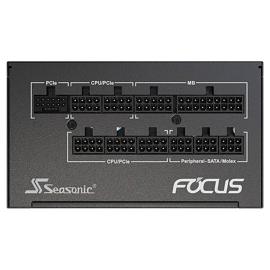 Alimentation PC Seasonic FOCUS GX-1000 ATX 3 (2024) - Noir - Autre vue
