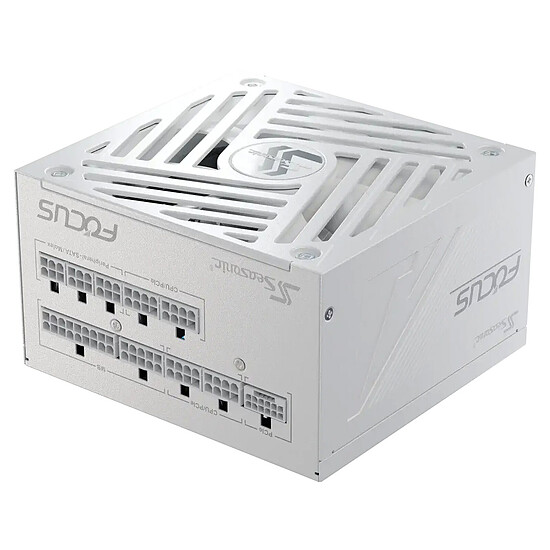 Alimentation PC Seasonic FOCUS GX-850 ATX 3 (2024) - Blanc - Autre vue