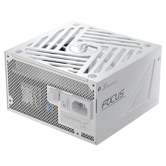 Alimentation PC Seasonic FOCUS GX-850 ATX 3 (2024) - Blanc - Autre vue