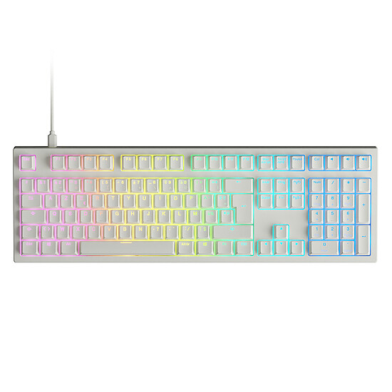 Clavier PC Designed by GG Red Blade - Blanc - Red Blood Lite - Autre vue