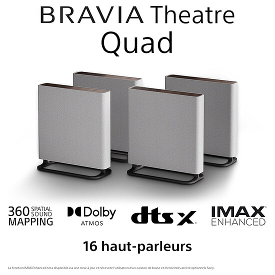 Barre de son Sony Bravia Theatre Quad HT-A9M2 + SA-SW5 - Autre vue