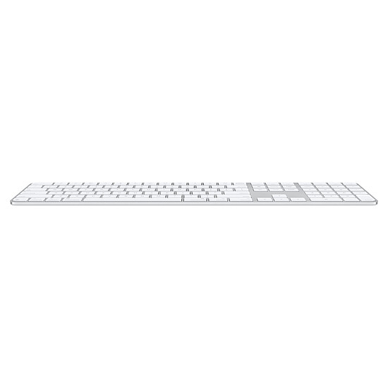 Clavier PC Apple Magic Keyboard avec Touch ID et pavé numérique (USB-C) - Blanc - Autre vue
