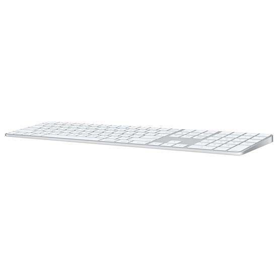 Clavier PC Apple Magic Keyboard avec Touch ID et pavé numérique (USB-C) - Blanc - Autre vue