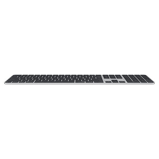 Clavier PC Apple Magic Keyboard avec Touch ID et pavé numérique (USB-C) - Noir - Autre vue