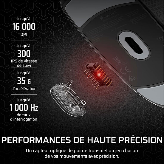 Souris PC Corsair M55 - Autre vue