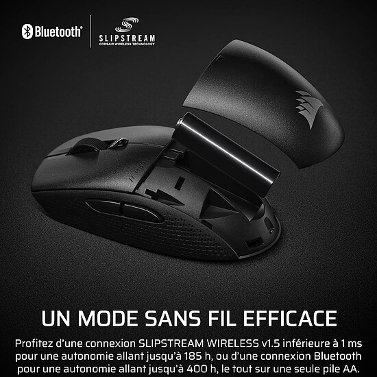 Souris PC Corsair M55 Wireless - Autre vue
