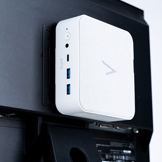 PC de bureau Altyk - Le Petit PC - P2-N10016-N05 +  écran WQHD AQ27 Starter Pack - Autre vue