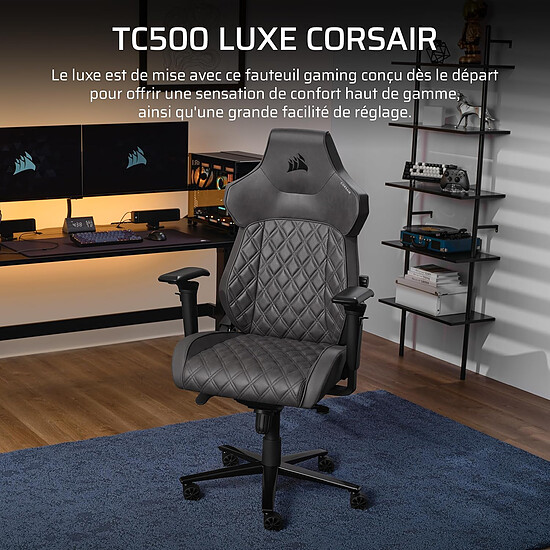 Fauteuil gamer Corsair TC500 Luxe - Shadow - Autre vue