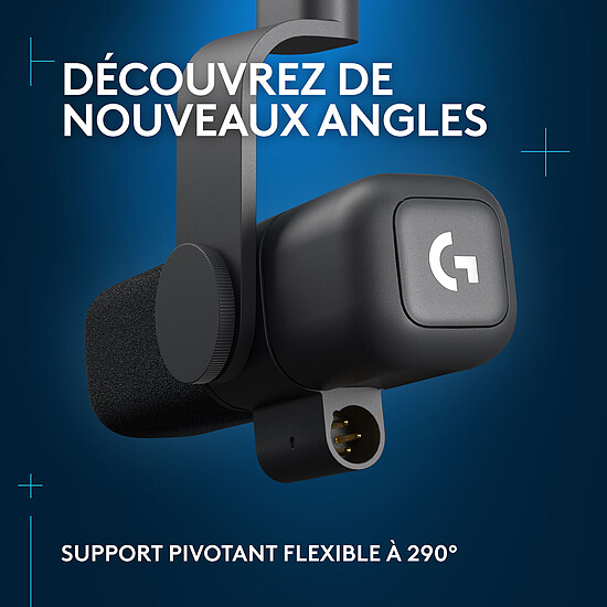 Microphone Logitech G Yeti Studio - Noir - Autre vue
