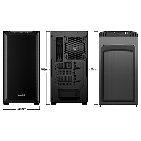 Boîtier PC be quiet! Pure Base 501 - Autre vue