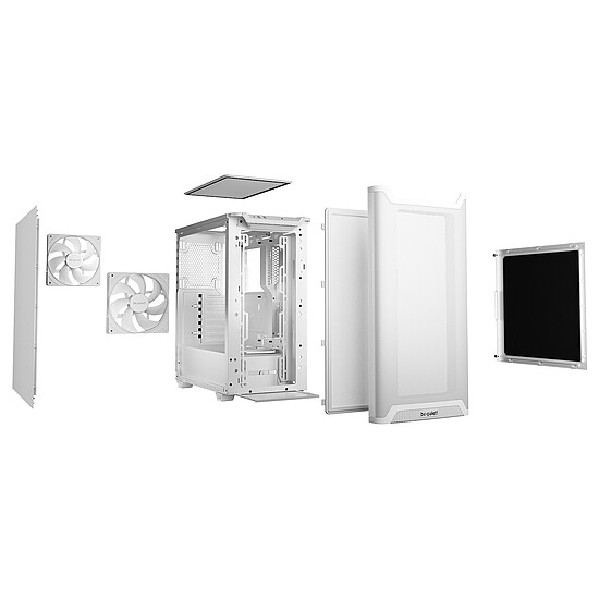 Boîtier PC be quiet! Pure Base 501 Airflow - Blanc - Occasion - Autre vue