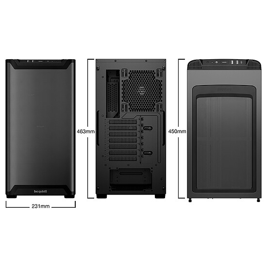 Boîtier PC be quiet! Pure Base 501 Airflow Window - Noir - Autre vue