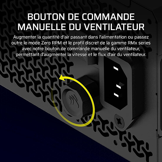 Alimentation PC Corsair RM1000x (2024) - Autre vue