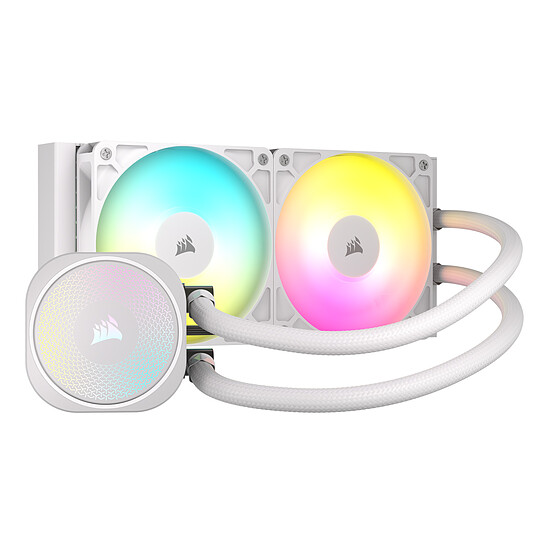 Watercooling AIO Corsair Nautilus 240 RS ARGB - Blanc - Autre vue